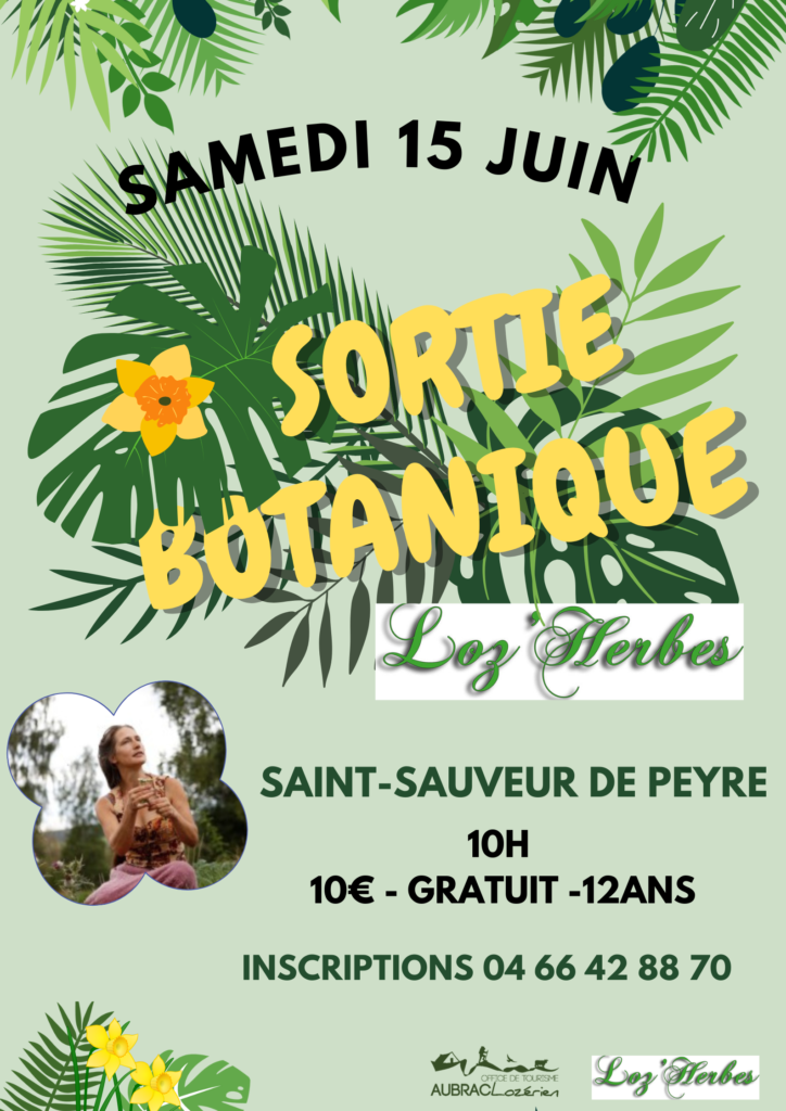 Sortie botanique - Commune de Peyre en Aubrac en Lozère.