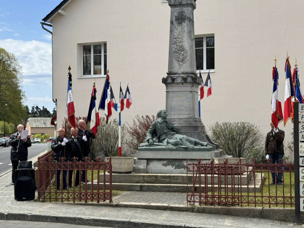 Cérémonie du 8 mai à Aumont-Aurbrac 4 - Commune de Peyre en Aubrac en Lozère