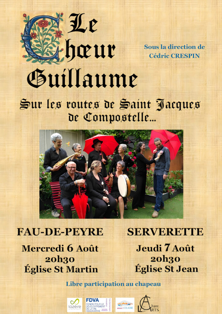 Choeur Guillaume au Fau de Peyre le 6/08/2025 - Commune de Peyre en Aubrac en Lozère