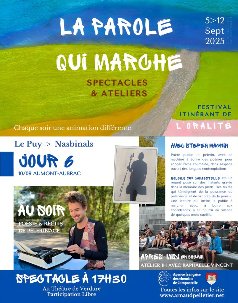 La route qui marche à Aumont-Aubrac le 10/09/2025 - Commune de Peyre en Aubrac en Lozère