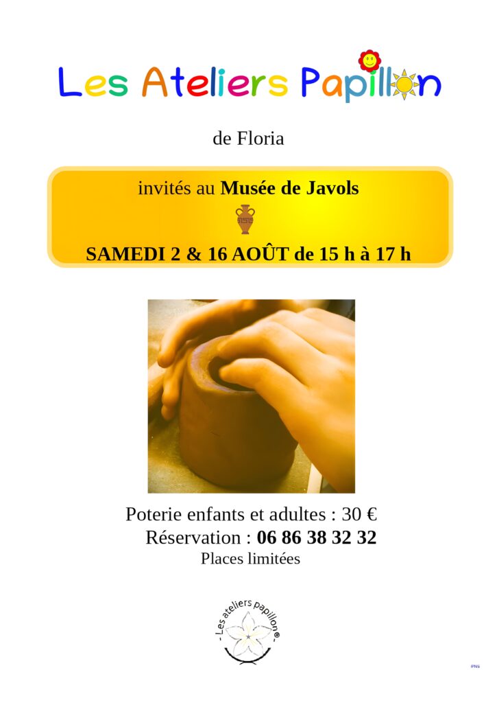 Les ateliers papillons au musée de Javols les 2/08/2025 et 16/08/2025 - Commune de Peyre en Aubrac en Lozère.