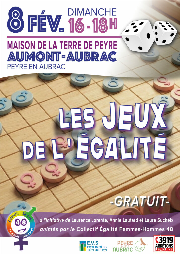 Les jeux de l'égalité le 8/02/2026 - Commune de Peyre en Aubrac en Lozère