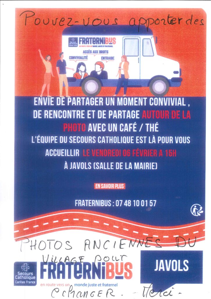 Le Fraternibus à Javols le 6/02/26 - Commune de Peyre en Aubrac en Lozère