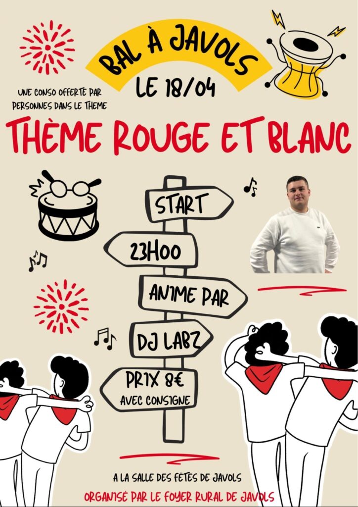 Bal à Javols le 18/04/2026 - Commune de Peyre en Aubrac en Lozère