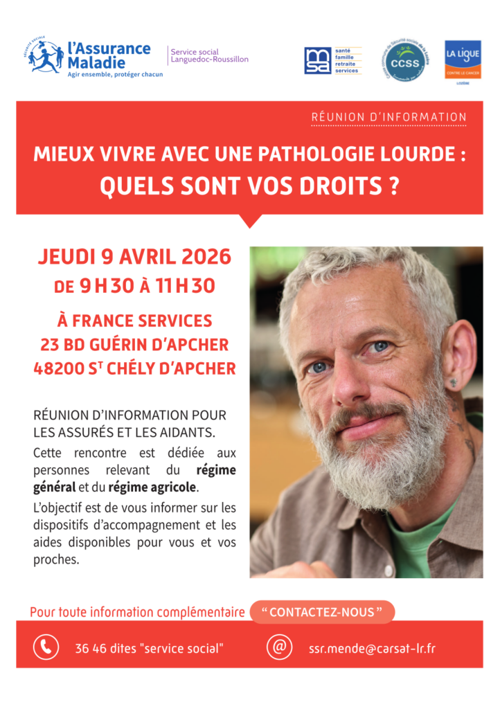 Réunion pathologies lourdes St Chely - Commune de Peyre en Aubrac en Lozère