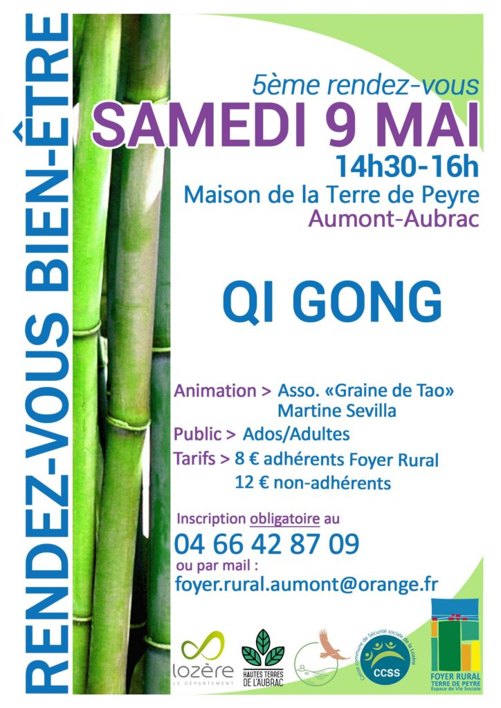 Rendez-vous bien-être à Aumont-Aubrac le 9/05/2026 - Commune de Peyre en Aubrac en Lozère