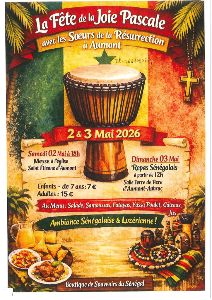 Fête de la Joie Pascale à Aumont-Aubrac - Commune de Peyre en Aubrac en Lozère