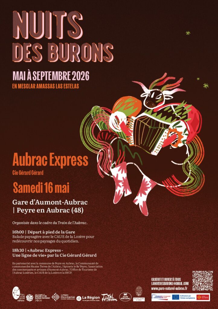 Nuits des burons à Aumont-Aubrac le 16/05/2026 - Commune de Peyre en Aubrac en Lozère