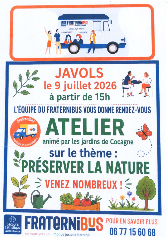 Fraternibus à Javols le 9/07/2026 - Commune de Peyre en Aubrac en Lozère