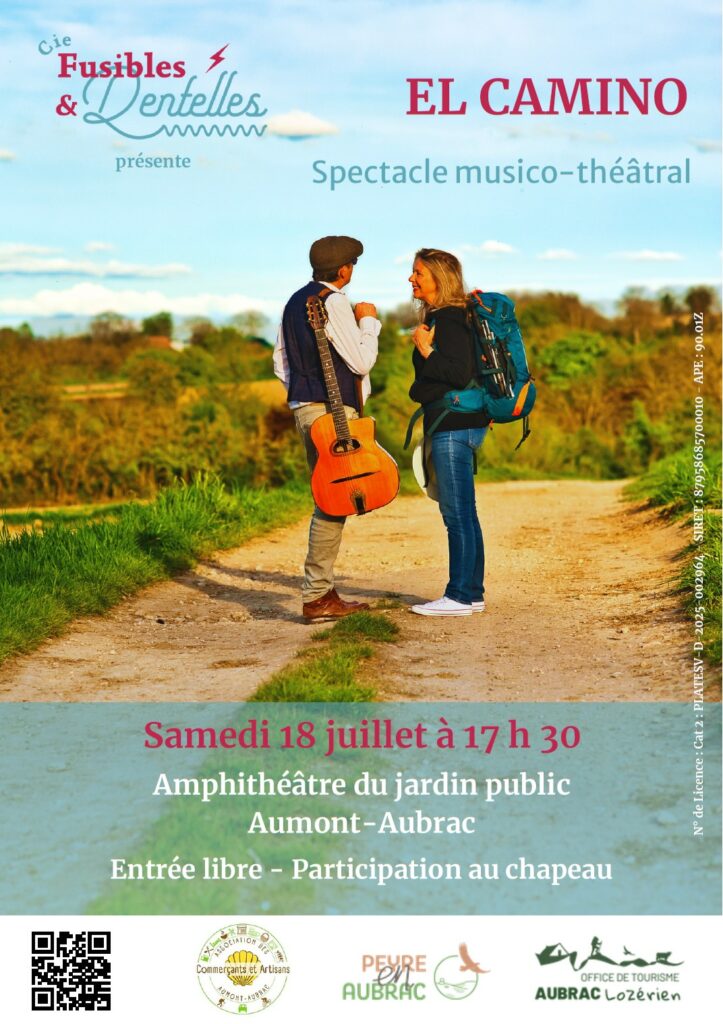 Spectacle "El camino" le 18/07/2026 à Aumont-Aubrac - Commune de Peyre en Aubrac en Lozére