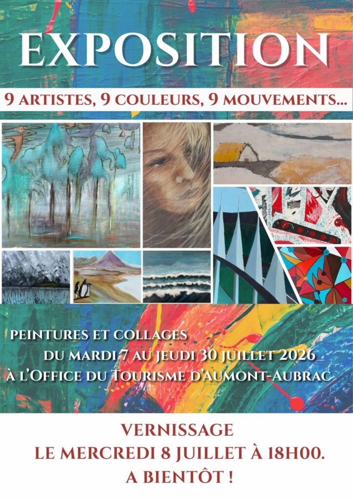 Expo arts plastiques OT juillet 2026 - Commune de Peyre en Aubrac en Lozère