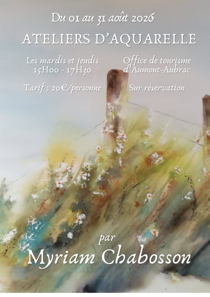 Image 0 : ATELIERS D'AQUARELLE